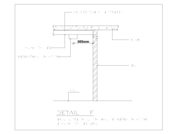 Installation of Heat & Smoke Detector TYPE 2 CAD Block – DWG AutoCAD Editable Drawing (Free Download)