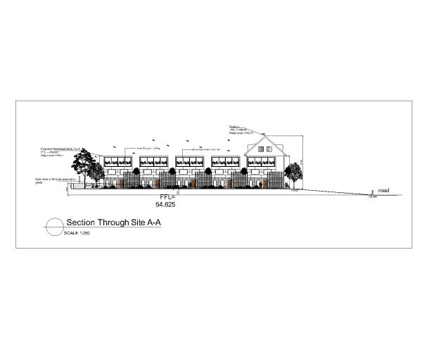 Free AutoCAD 2D editable Drawing of Duplex Apartments New Existing And Proposed Section_1