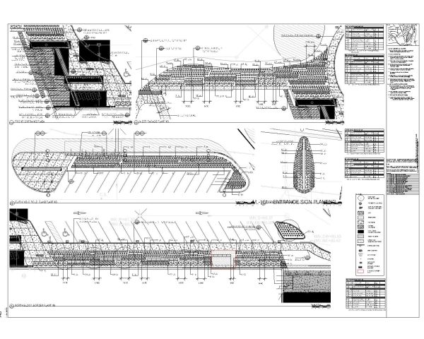 Island landscape Planting CAD Block – DWG AutoCAD Editable Drawing (Free Download)