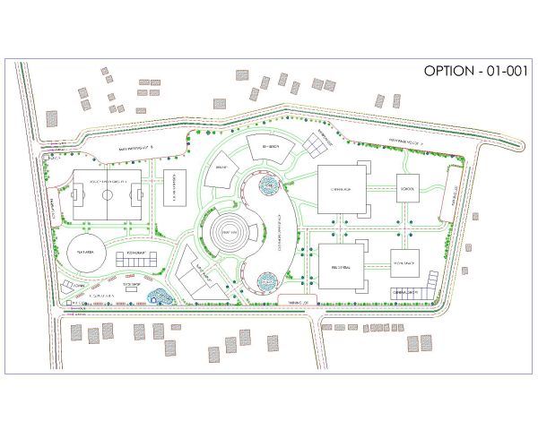 Landscaping-1 CAD Block – DWG AutoCAD Editable Drawing (Free Download)