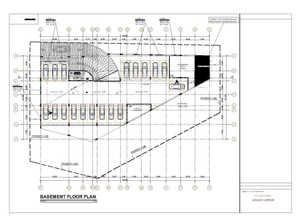 Life Safety Basement Floor Plan CAD Block – DWG AutoCAD Editable Drawing (Free Download)
