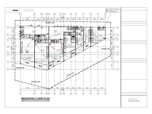 Life Safety Mezzanine Floor Plan CAD Block – DWG AutoCAD Editable Drawing (Free Download)