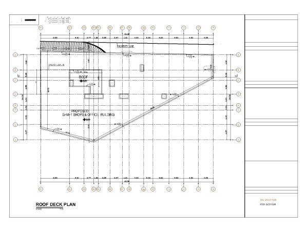Life Safety Roof Deck Plan Details CAD Block DWG AutoCAD Editable Drawing (Free Download)