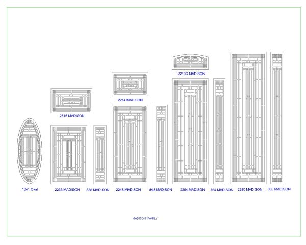 Madison Family-Model CAD Block DWG AutoCAD Editable Drawing (Free Download)