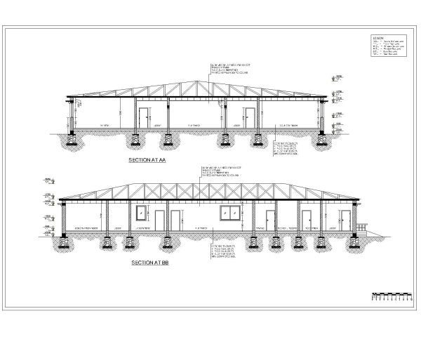 Medical Clinic Building Detailed Section CAD Block DWG AutoCAD Editable Drawing (Free Download)