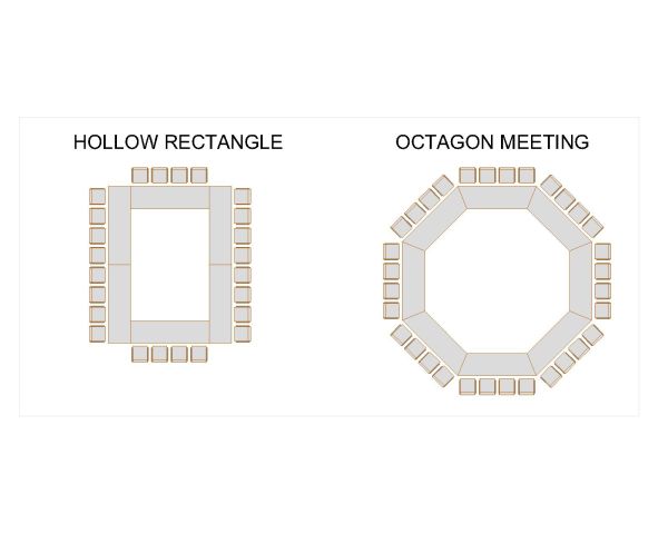 Meeting Table Different Shape top views-5 CAD Block DWG AutoCAD Editable Drawing (Free Download)