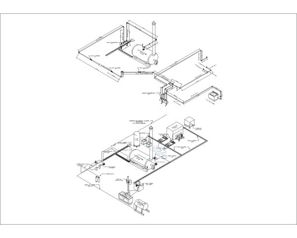 Free AutoCAD 2D Editable Drawings for Milk receiving plant diagrams