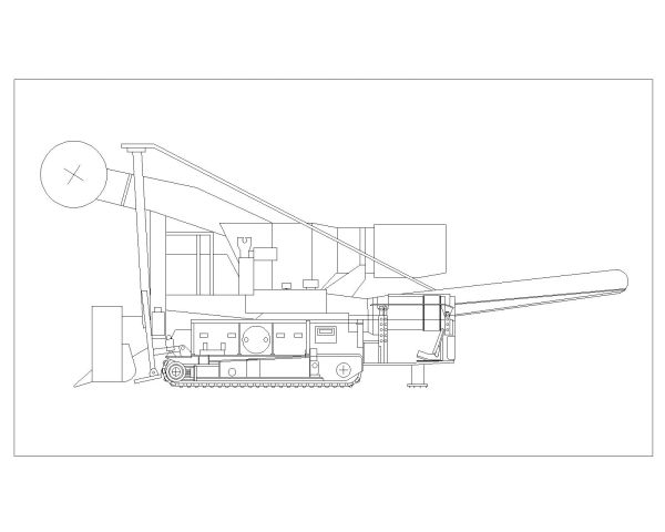 Mining Machines Tansports & Equipments-5 CAD Block DWG AutoCAD Editable Drawing (Free Download)