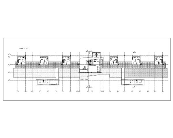 Mountain Luxury Hotel Level-1 Plan CAD Block DWG AutoCAD Editable Drawing (Free Download)