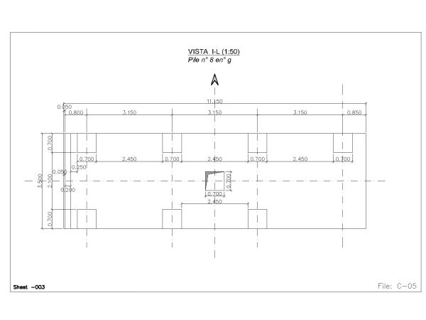 Free AutoCAD Editable Drawing of Multi Span Bridge Shop Drawings for Italy OP_ 3
