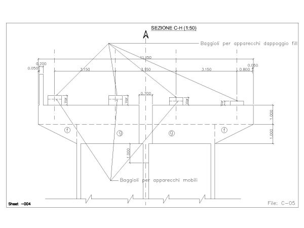 Free AutoCAD Editable Drawing of Multi Span Bridge Shop Drawings for Italy OP_ 4