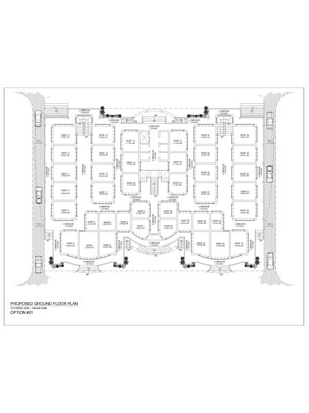 Multi Story Building Proposal-2 CAD Block DWG AutoCAD Editable Drawing (Free Download)