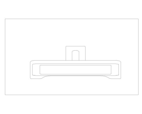 Free AutoCAD 2D Editable Drawings for Office Accessories & Compliances - 10