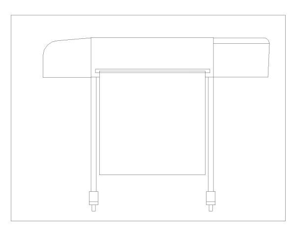 Free AutoCAD 2D Editable Drawings for Office Accessories & Compliances - 17