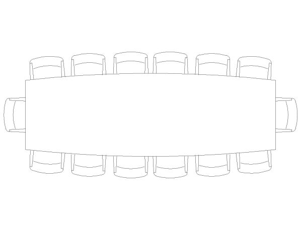 Free AutoCAD 2D Editable Drawings for Office Furniture 26 - 2