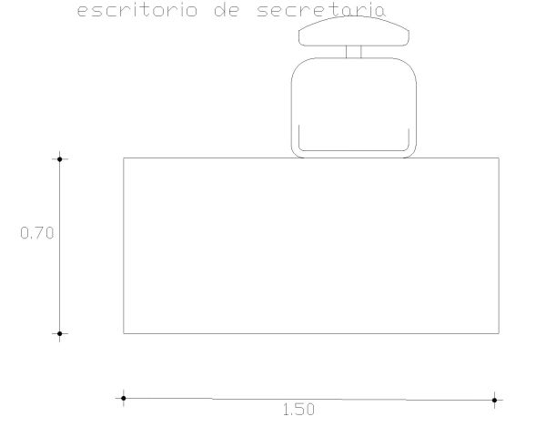 Free AutoCAD 2D Editable Drawings for Office Furniture 26 - 8