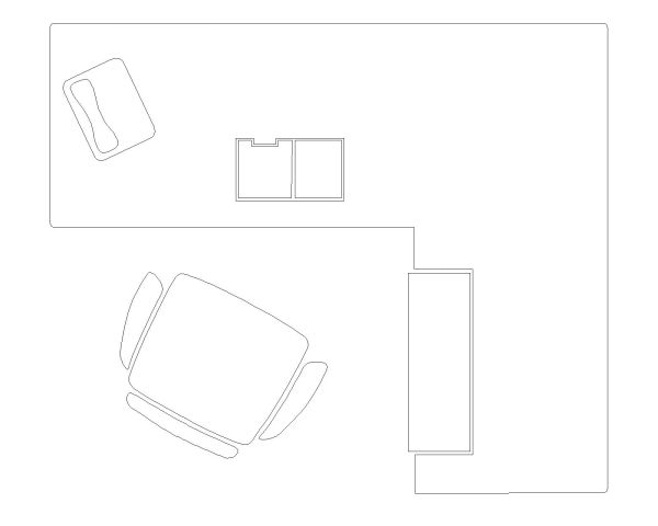 Free AutoCAD 2D Editable Drawings for Office Furniture 26 - 18