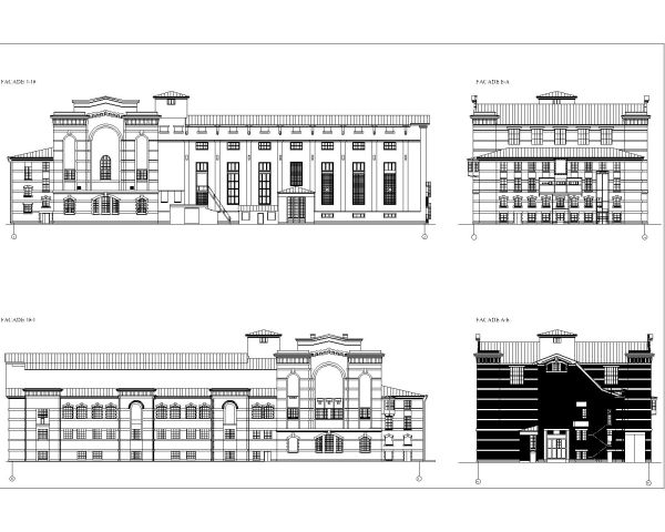 OLD POWER STATION CAD Block DWG AutoCAD Editable Drawing (Free Download)