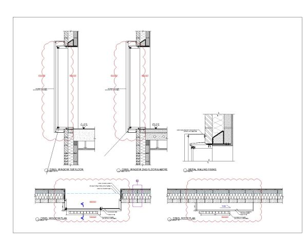 Oriel Window Detail CAD Block DWG AutoCAD Editable Drawing (Free Download)