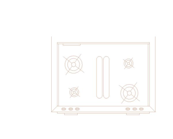 Oven for Kitchen-1 CAD Block DWG AutoCAD Editable Drawing (Free Download)