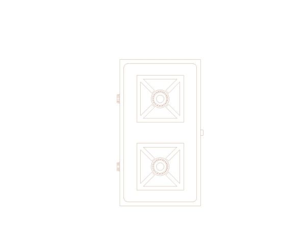 Oven for Kitchen-2 CAD Block DWG AutoCAD Editable Drawing (Free Download)