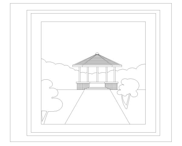 Picture Frames for Office Interior Walls-14 CAD Block DWG AutoCAD Editable Drawing (Free Download)