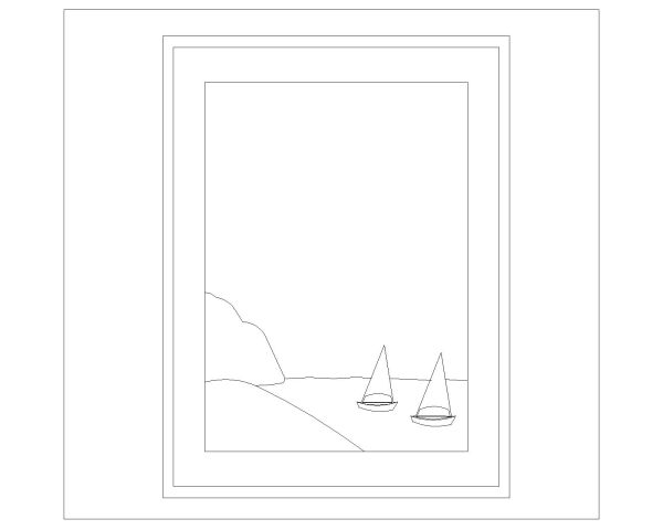 Picture Frames for Office Interior Walls-10 CAD Block DWG AutoCAD Editable Drawing (Free Download)