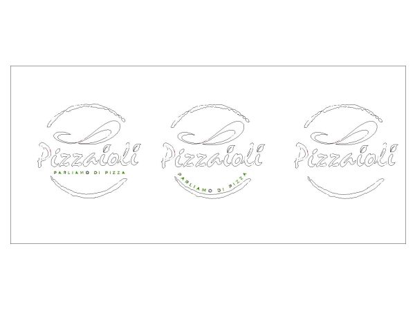 Pizza Logo - Model. CAD block in DWG format free download.