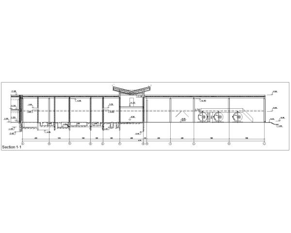 Power Unit Detailed Log Section 1-1 CAD Block DWG AutoCAD Editable Drawing (Free Download)