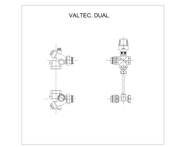 PUMPING & MIXING UNIT Architectural drawing-8. CAD block in DWG format free download.