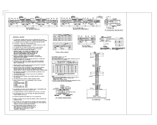 Reinforced Structure Structural & Architectural Detail-2. CAD block in DWG format free download.