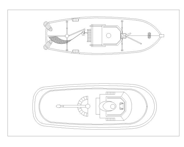 Rescue Boats for Sea-5 CAD Block DWG AutoCAD Editable Drawing (Free Download)