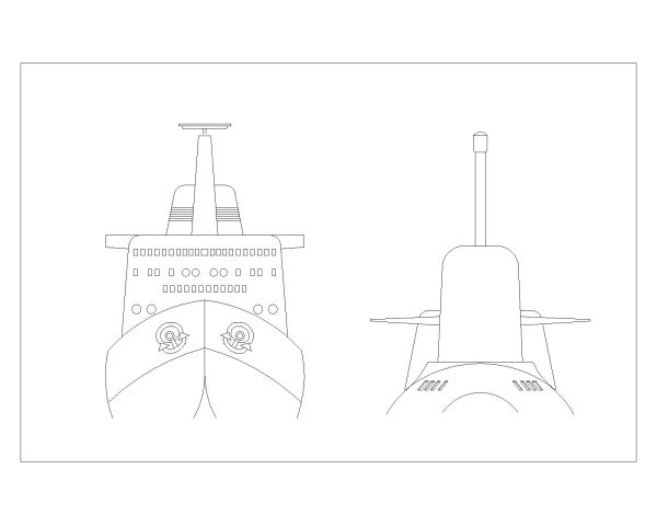 Rescue Boats for Sea-7 CAD Block DWG AutoCAD Editable Drawing (Free Download)
