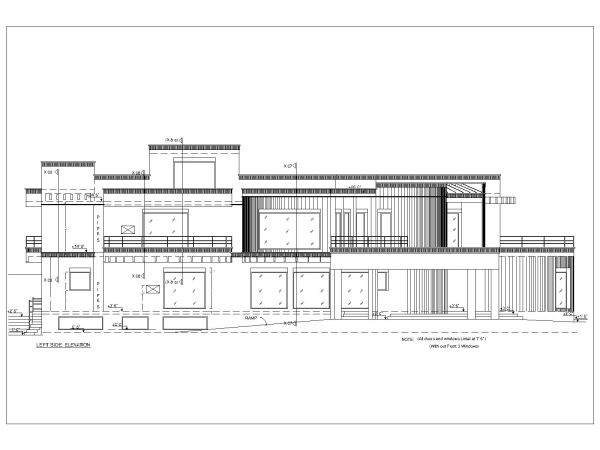 Residence Building 2D Elevation-47 CAD Block DWG AutoCAD Editable Drawing (Free Download)