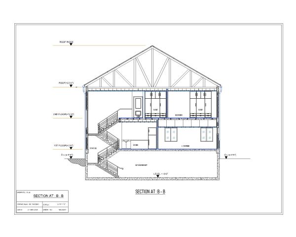 Roof Framing Details & Cross Section-2 CAD Block DWG AutoCAD Editable Drawing (Free Download)
