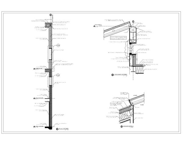 Roof Panel Installation Details-2 CAD Block DWG AutoCAD Editable Drawing (Free Download)