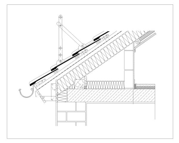 Roof Sectional Details-10 Engineering Drawing. CAD block in DWG format free download.