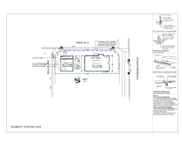 “Sediment Control Plan