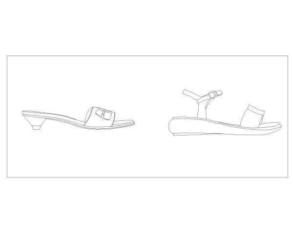 “Shoes Symbols for AutoCAD-2