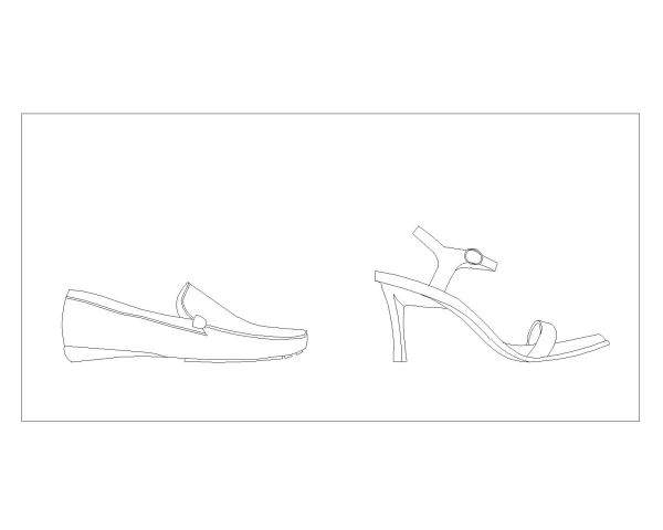 “Shoes Symbols for AutoCAD-3