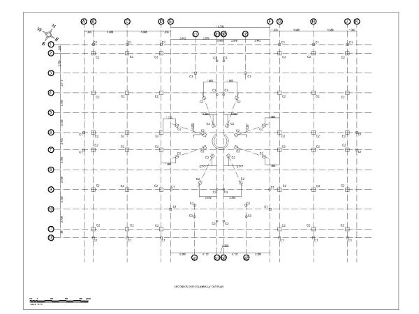 Free AutoCAD 2D Editable Drawings for Multistoried Commercial Building Plans - 2