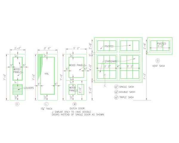 Glass & Wooden Double Door-3 CAD Block. Free DWG AutoCAD drawing available to download