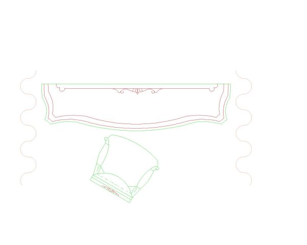 Singar Table for makeup-1 CAD Block. Free DWG AutoCAD drawing available to download