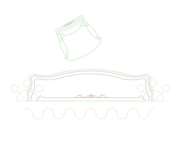 Singar Table for makeup-2 CAD Block. Free DWG AutoCAD drawing available to download