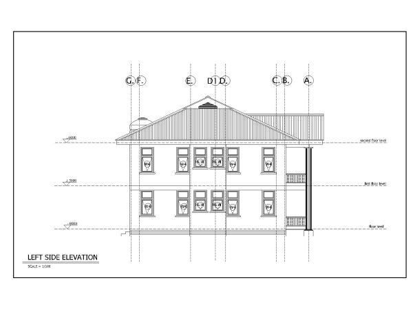 Free AutoCAD 2D editable Drawing of Single Apartment Design Complete Set- 4
