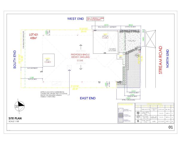 Free AutoCAD 2D Editable Drawings for Austrialian Houses Roofing Plan