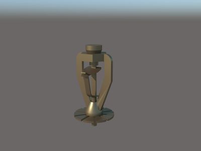 3D Sprinkler Head free autocad download
