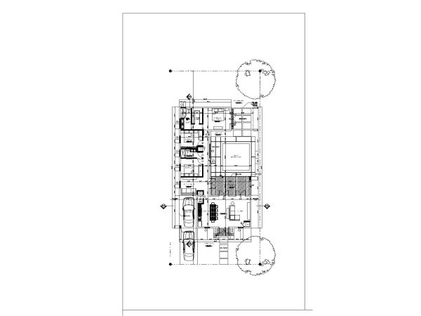 Free AutoCAD Drawing of Steel Building with H Beam & Metal Truss Floor Plan