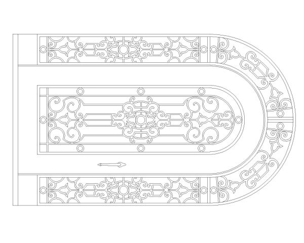 Free AutoCAD 2D Editable Drawings for Steel Doors with manufacturing detail - 2