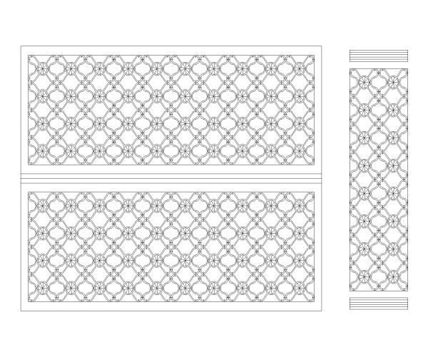 Free AutoCAD 2D Editable Drawings for Steel Doors with manufacturing detail - 9